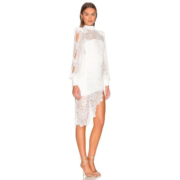 Zhivago Praiano Midi Dress in White - Picture 2 of 14
